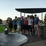 De barbecue groep